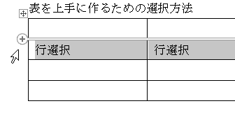 行選択