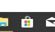 Windows10のタスクバーにあるWindowsストアアイコン