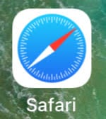 iPhoneのSafariアイコン